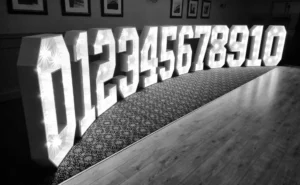 Birthday Numbers for Hire